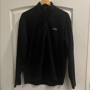 Patagonia Black Zip-Up Sweater